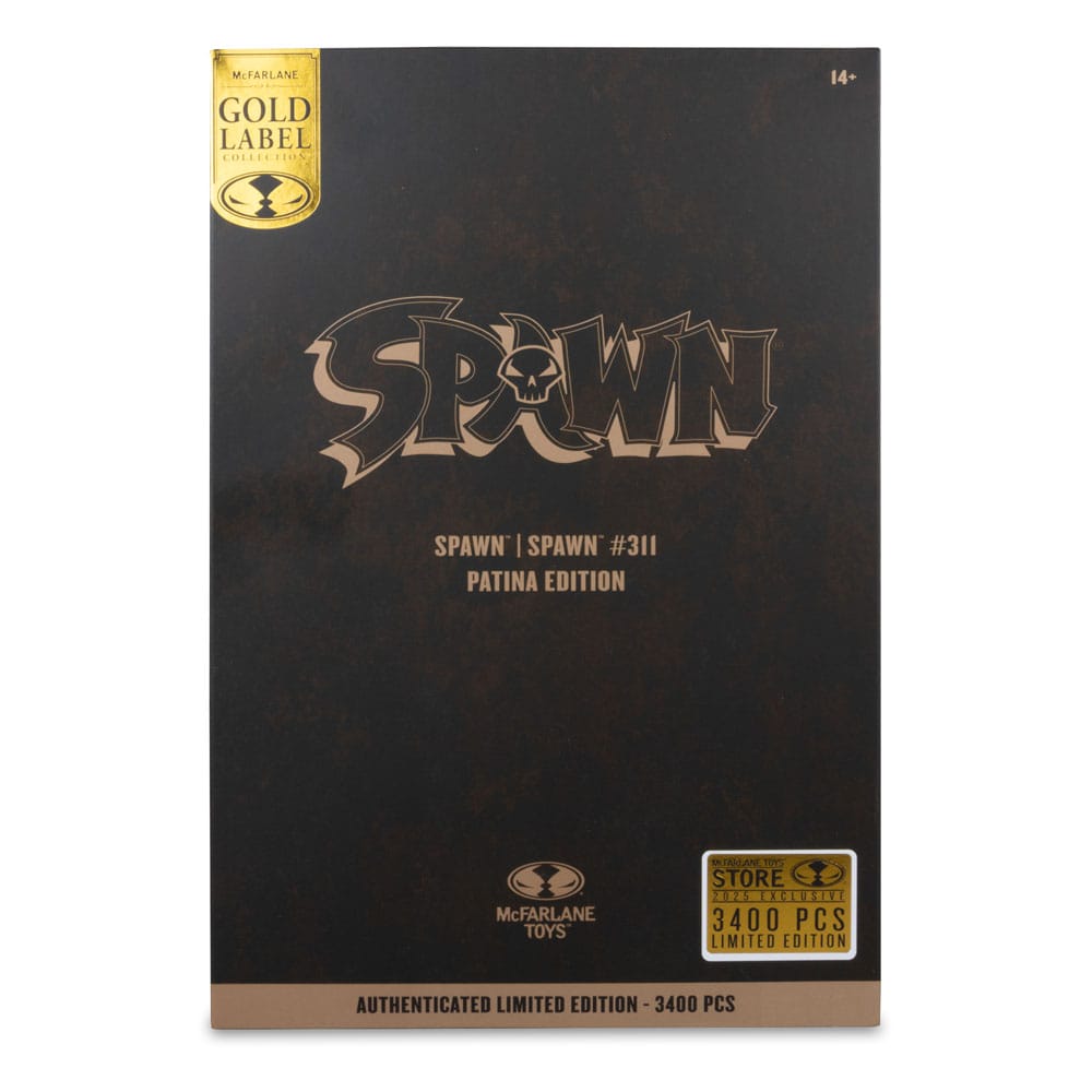 Spawn Action Figure Spawn #311 (Patina Edition) (Gold Label) 19 cm - MangaShop.ro