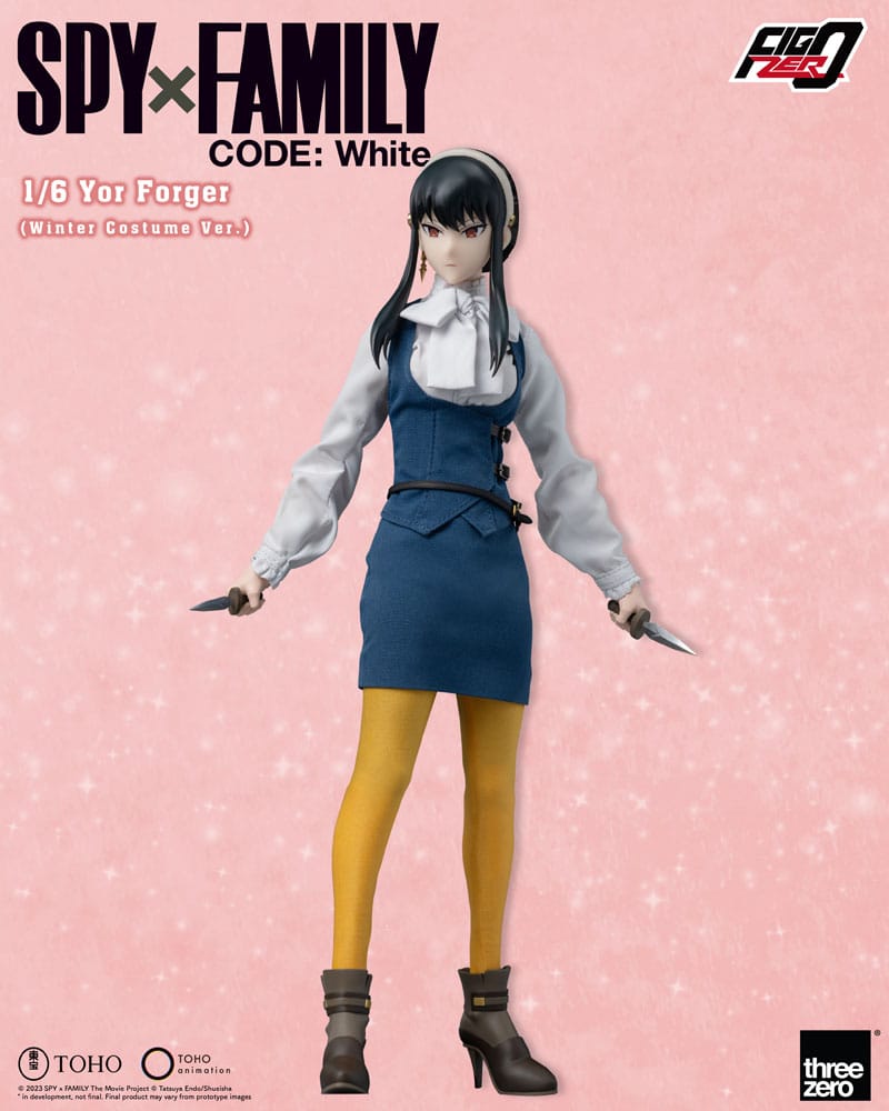 Spy x Family FigZero Action Figure 1/6 Yor Forger (Winter Costume Ver.) 31 cm - MangaShop.ro