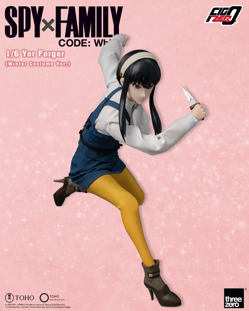 Spy x Family FigZero Action Figure 1/6 Yor Forger (Winter Costume Ver.) 31 cm - MangaShop.ro
