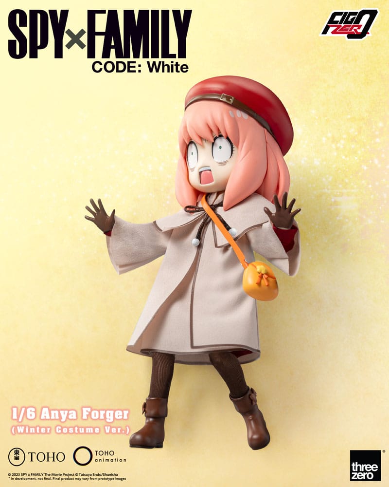 Spy x Family Code: White FigZero Action Figure 1/6 Anya Forger Winter Costume Ver. 17 cm - MangaShop.ro