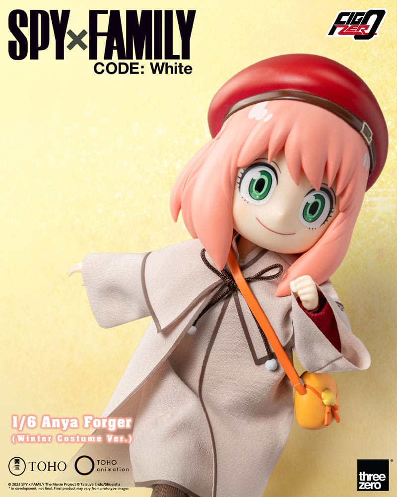 Spy x Family Code: White FigZero Action Figure 1/6 Anya Forger Winter Costume Ver. 17 cm - MangaShop.ro
