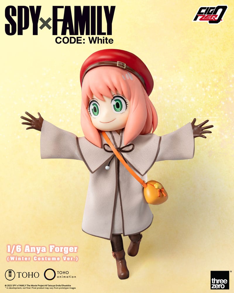 Spy x Family Code: White FigZero Action Figure 1/6 Anya Forger Winter Costume Ver. 17 cm - MangaShop.ro