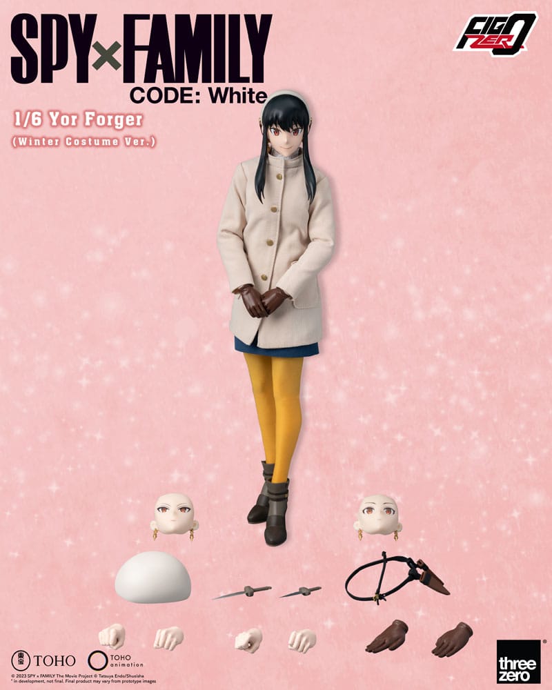 Spy x Family FigZero Action Figure 1/6 Yor Forger (Winter Costume Ver.) 31 cm - MangaShop.ro
