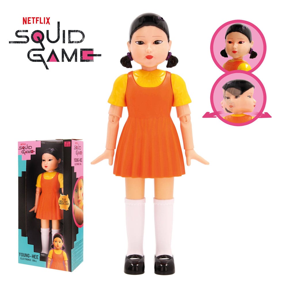 Squid Game Interactive Doll Young-Hee 30 cm - MangaShop.ro
