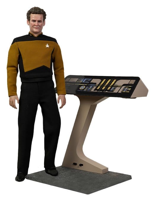 Star Trek: The Next Generation Action Figure 1/6 Chief Miles O'Brien with Transporter Console 30 cm - MangaShop.ro