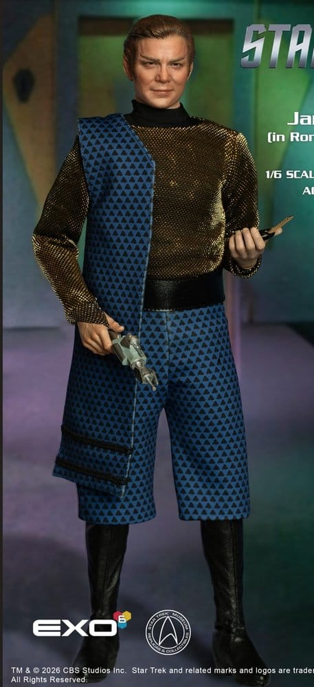Star Trek: The Original Series Action Figure 1/6 Captain James T. Kirk (Romulan Disguise) 29 cm - MangaShop.ro