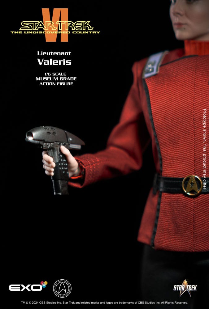 Star Trek VI: The Undiscovered Country Action Figure 1/6 Lieutenant Valeris 28 cm - MangaShop.ro