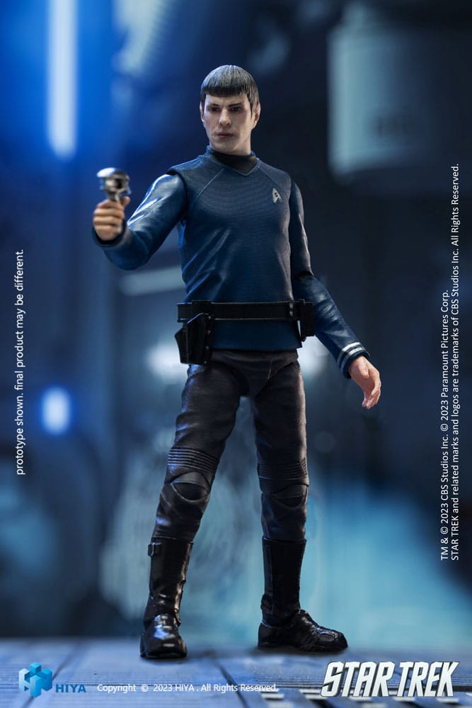 Star Trek Exquisite Mini Action Figure 1/18 Star Trek 2009 Spock 10 cm - MangaShop.ro
