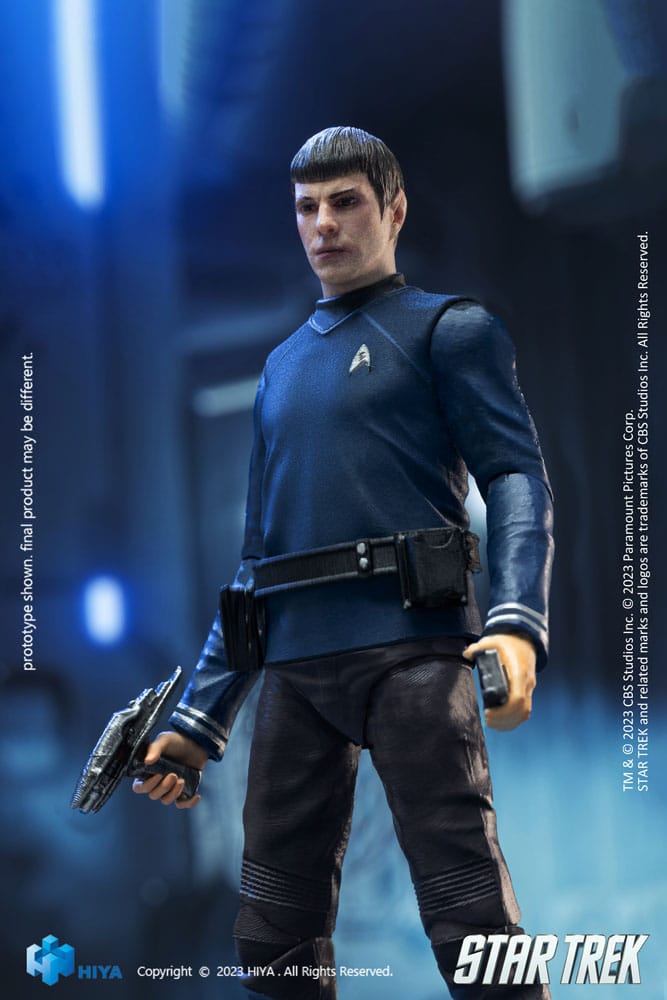 Star Trek Exquisite Mini Action Figure 1/18 Star Trek 2009 Spock 10 cm - MangaShop.ro