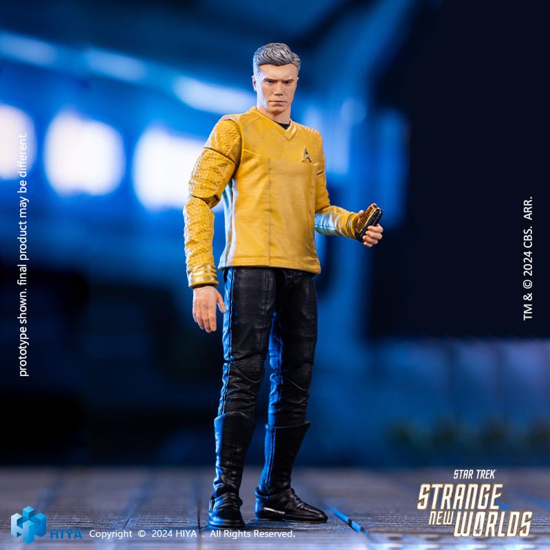 Star Trek Strange New Worlds Exquisite Mini Series  Action Figure 1/18 Pike 11 cm - MangaShop.ro