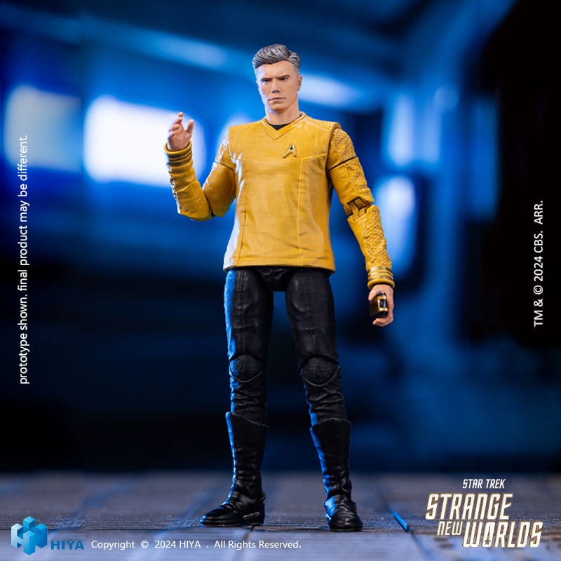 Star Trek Strange New Worlds Exquisite Mini Series  Action Figure 1/18 Pike 11 cm - MangaShop.ro