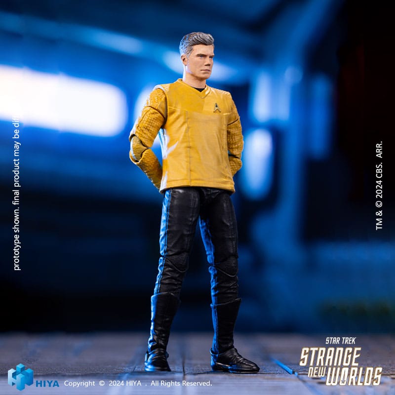 Star Trek Strange New Worlds Exquisite Mini Series  Action Figure 1/18 Pike 11 cm - MangaShop.ro