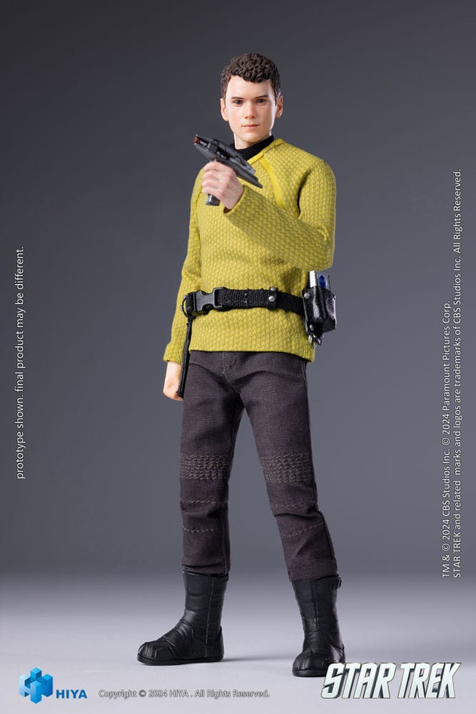 Star Trek 2009 Exquisite Super Series  Action Figure 1/12 Chekov 16 cm - MangaShop.ro