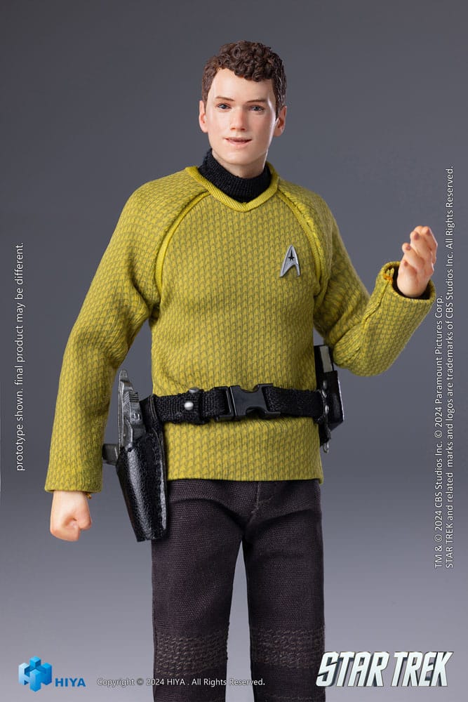 Star Trek 2009 Exquisite Super Series  Action Figure 1/12 Chekov 16 cm - MangaShop.ro