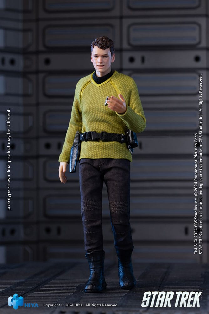 Star Trek 2009 Exquisite Super Series  Action Figure 1/12 Chekov 16 cm - MangaShop.ro