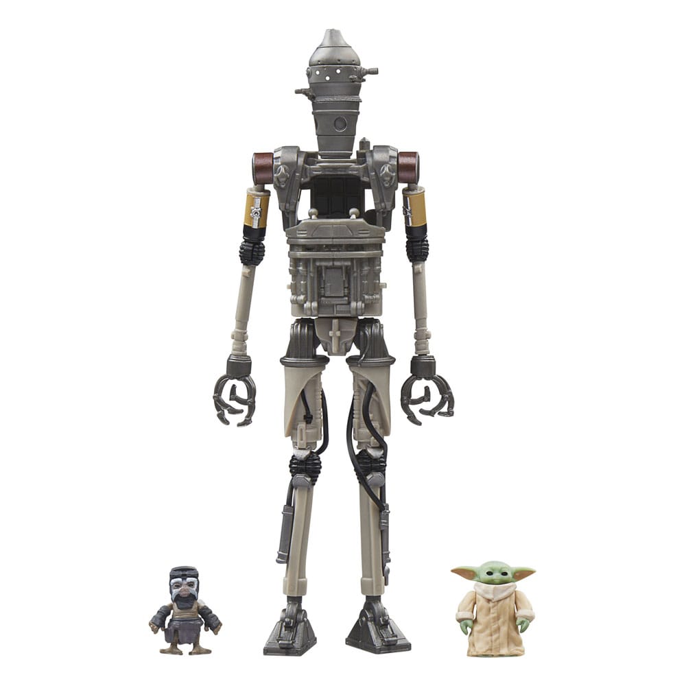 Star Wars: The Mandalorian Vintage Collection Action Figure 3-Pack IG-12, Grogu & Anzellan 10 cm - MangaShop.ro