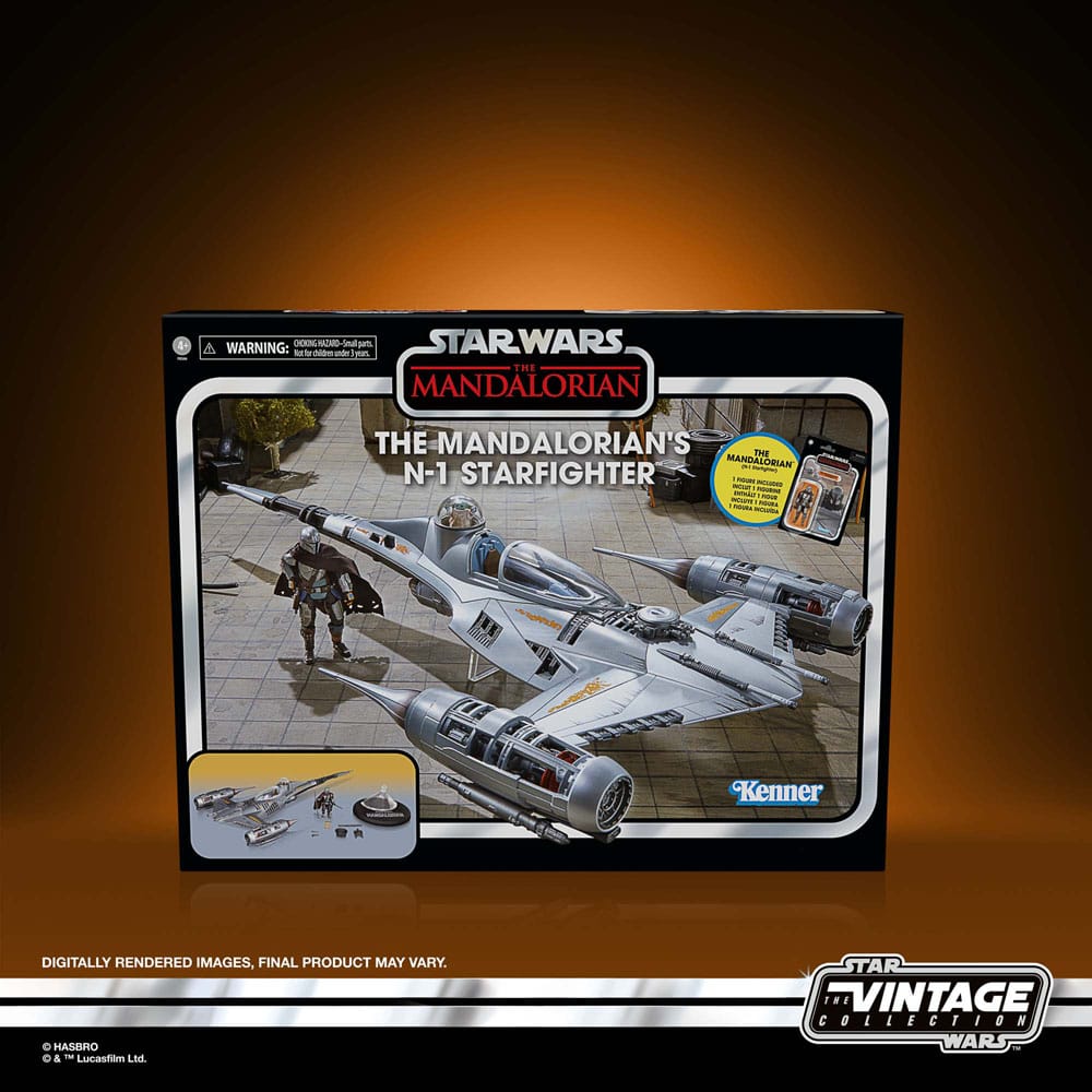 Star Wars The Mandalorian Vintage Collection Vehicle The Mandalorian's N-1 Starfighter - MangaShop.ro