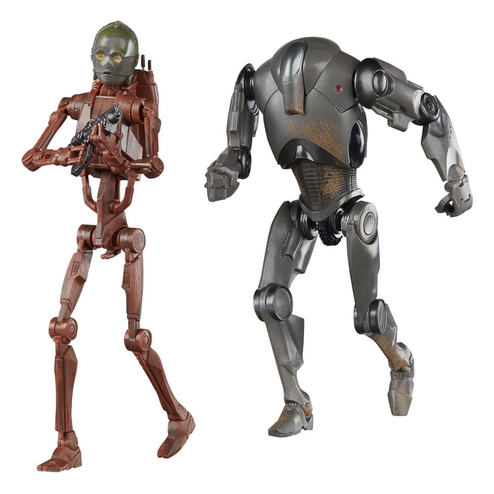 Star Wars Episode II Black Series Action Figure 2-Pack C-3PO (B1 Battle Droid Body) & Super Battle Droid 15 cm - MangaShop.ro