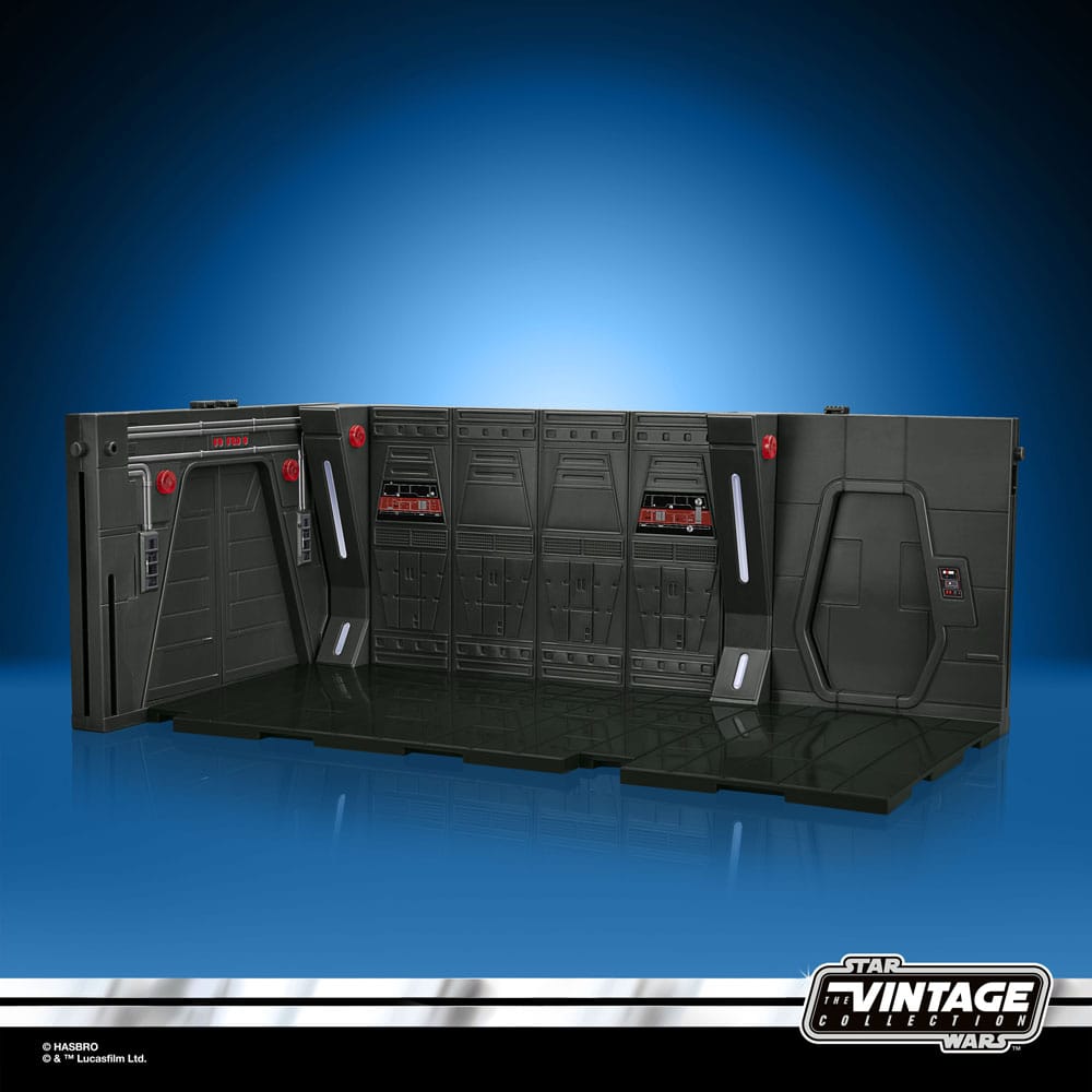 Star Wars: The Mandalorian Vintage Collection Tantive IV Hallway with Mandalorian Privateer Figure 10 cm - MangaShop.ro