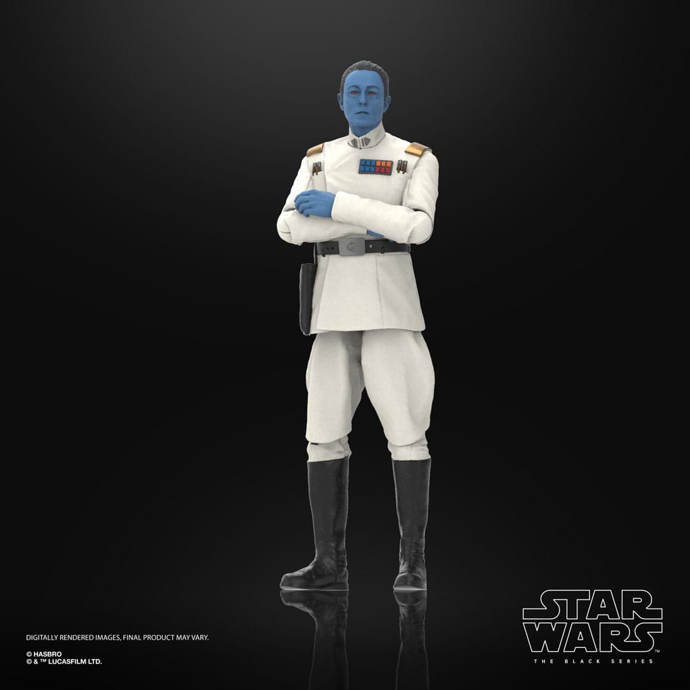 Star Wars: Ahsoka Black Series Action Figure Grand Admiral Thrawn 15 cm - MangaShop.ro
