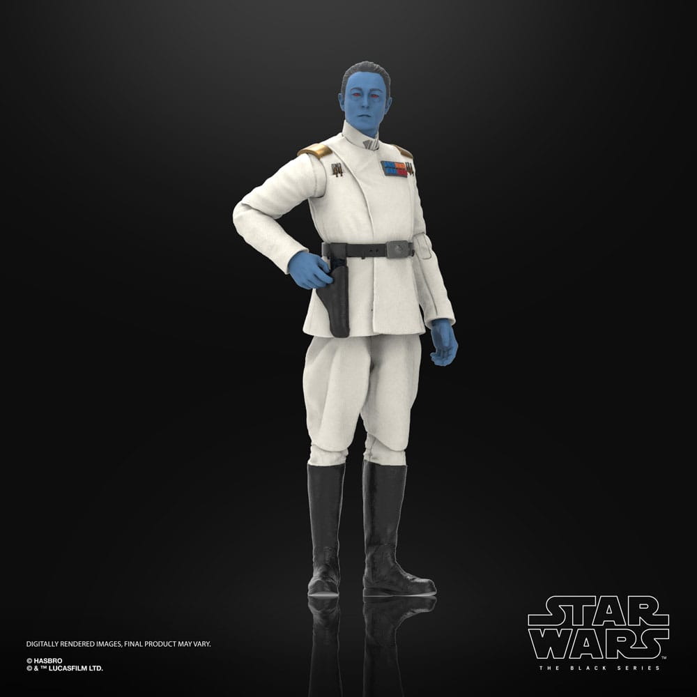 Star Wars: Ahsoka Black Series Action Figure Grand Admiral Thrawn 15 cm - MangaShop.ro