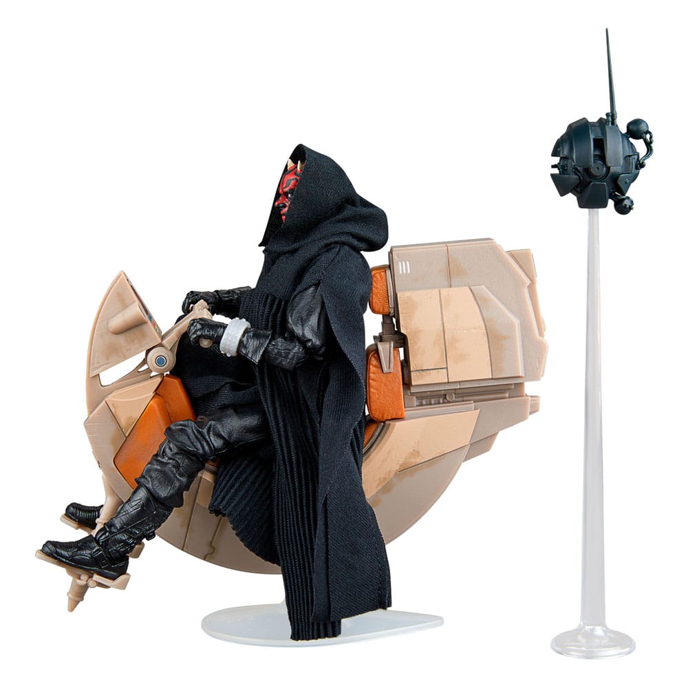 Star Wars Episode I Black Series Vehicle with Action Figure Darth Maul & Sith Speeder SDCC 2024 - MangaShop.ro