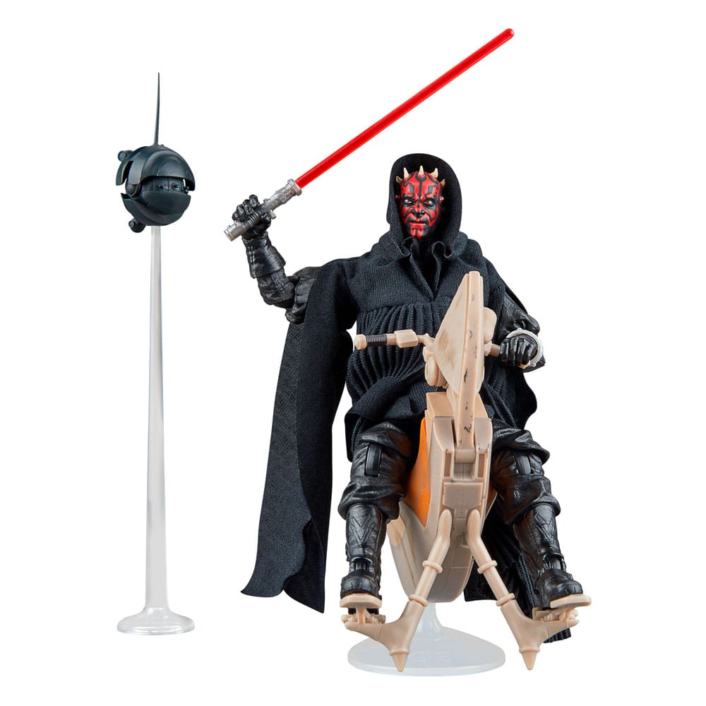 Star Wars Episode I Black Series Vehicle with Action Figure Darth Maul & Sith Speeder SDCC 2024 - MangaShop.ro