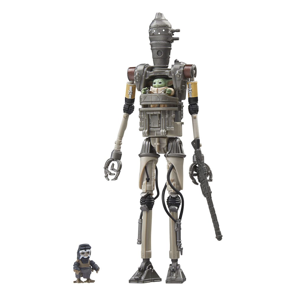 Star Wars: The Mandalorian Vintage Collection Action Figure 3-Pack IG-12, Grogu & Anzellan 10 cm - MangaShop.ro