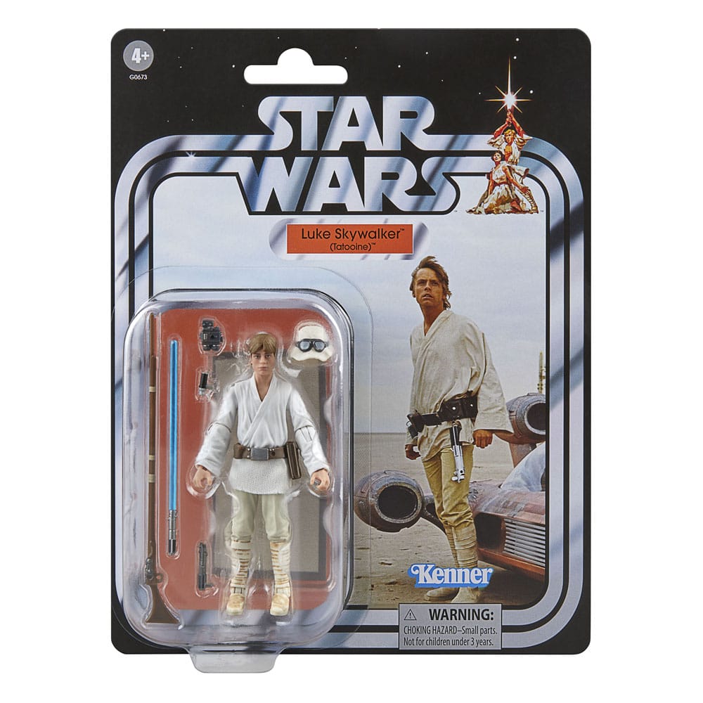 Star Wars Episode IV Vintage Collection Vehicle with Figure Landspeeder & Luke Skywalker (Tatooine) - MangaShop.ro