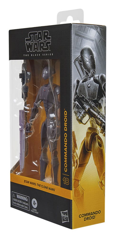 Star Wars: The Clone Wars Black Series Action Figure Commando Droid 15 cm - MangaShop.ro
