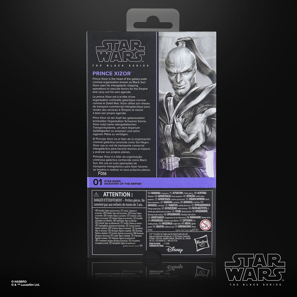 Star Wars: Shadows of the Empire Black Series Action Figure Prince Xizor 15 cm - MangaShop.ro