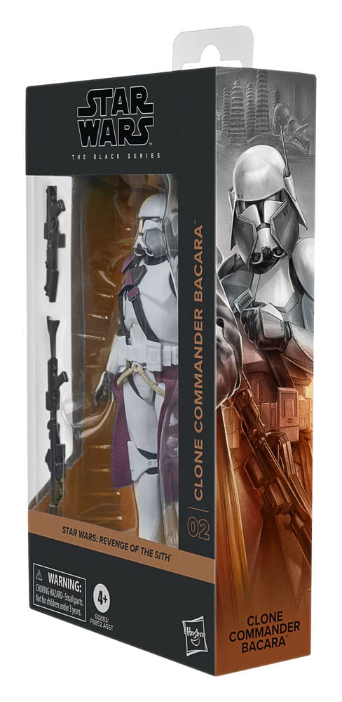 Star Wars Episode III Black Series Action Figure Commander Bacara 15 cm - MangaShop.ro