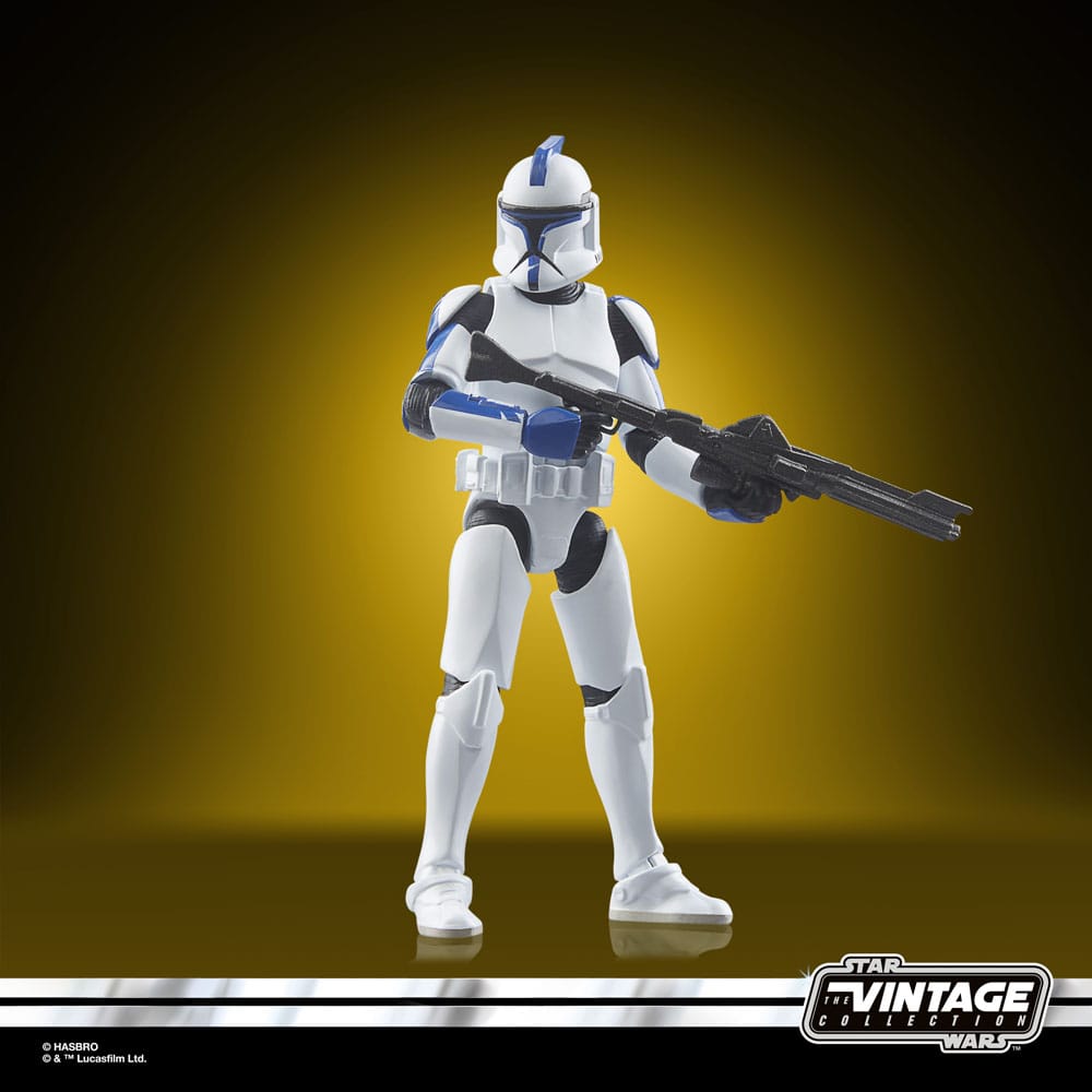 Star Wars: Ahsoka Vintage Collection Action Figure Clone Trooper Lieutnant (Teth) 10 cm - MangaShop.ro