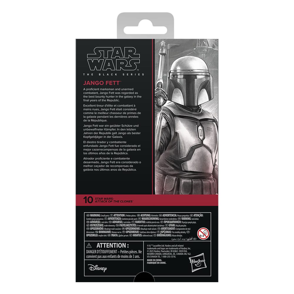 Star Wars Episode II Black Series Action Figure Jango Fett 15 cm - MangaShop.ro