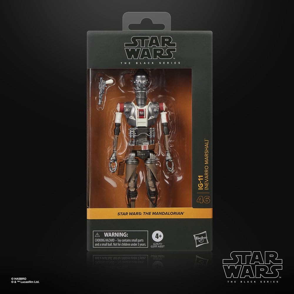 Star Wars: The Mandalorian Black Series Action Figure IG-11 (Nevarro Marshal) 15 cm - MangaShop.ro