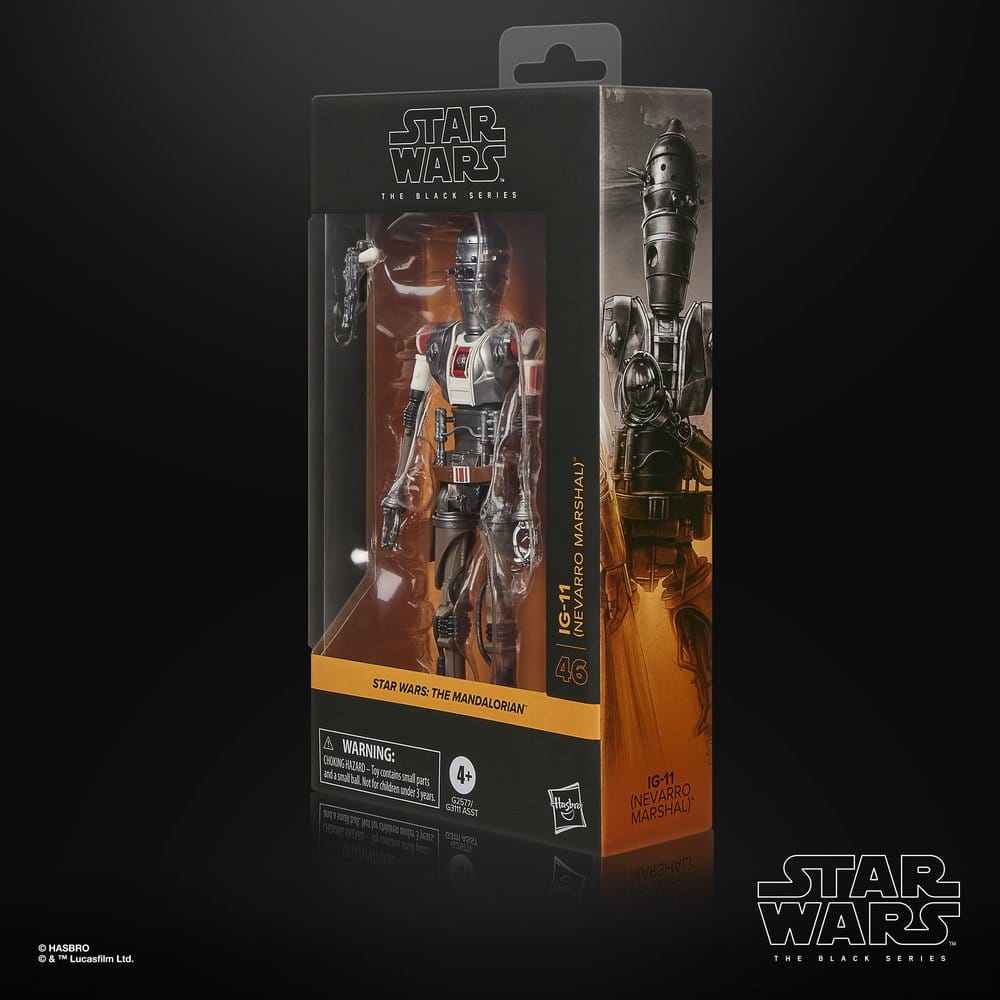 Star Wars: The Mandalorian Black Series Action Figure IG-11 (Nevarro Marshal) 15 cm - MangaShop.ro