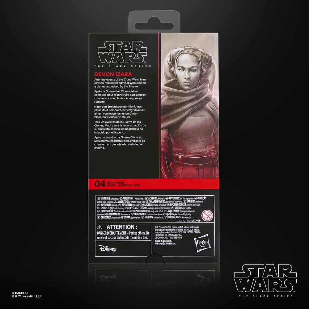 Star Wars: Maul - Shadow Lord Black Series Action Figure Devon Izara 15 cm - MangaShop.ro