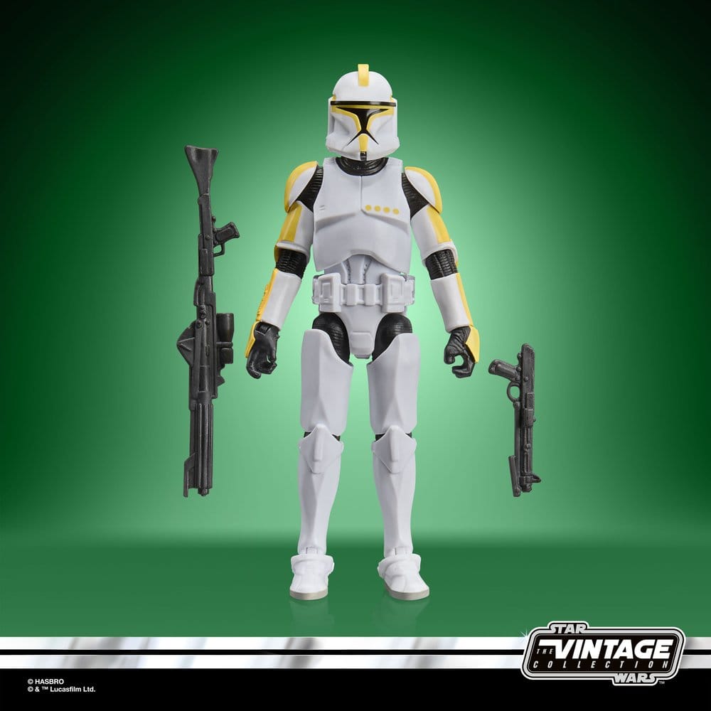 Star Wars Episode II Vintage Collection Action Figure Clone Trooper Commander 10 cm - MangaShop.ro