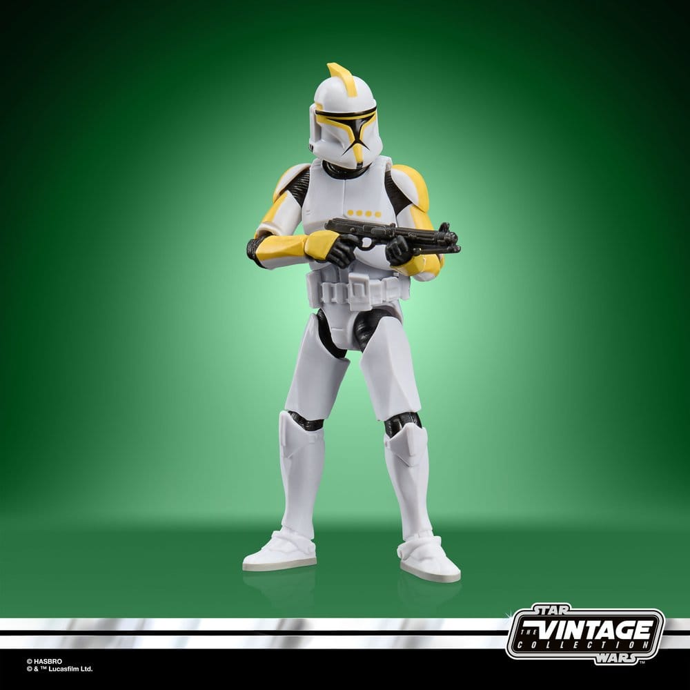 Star Wars Episode II Vintage Collection Action Figure Clone Trooper Commander 10 cm - MangaShop.ro