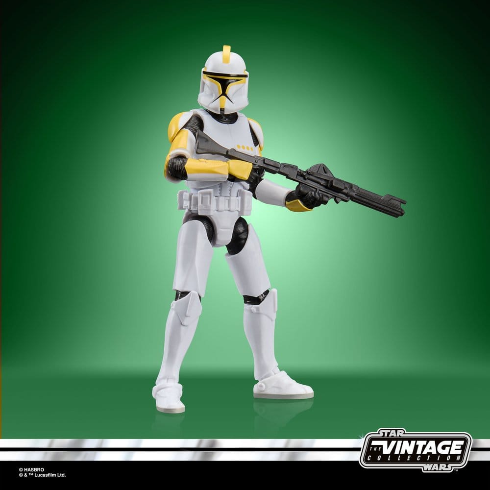 Star Wars Episode II Vintage Collection Action Figure Clone Trooper Commander 10 cm - MangaShop.ro