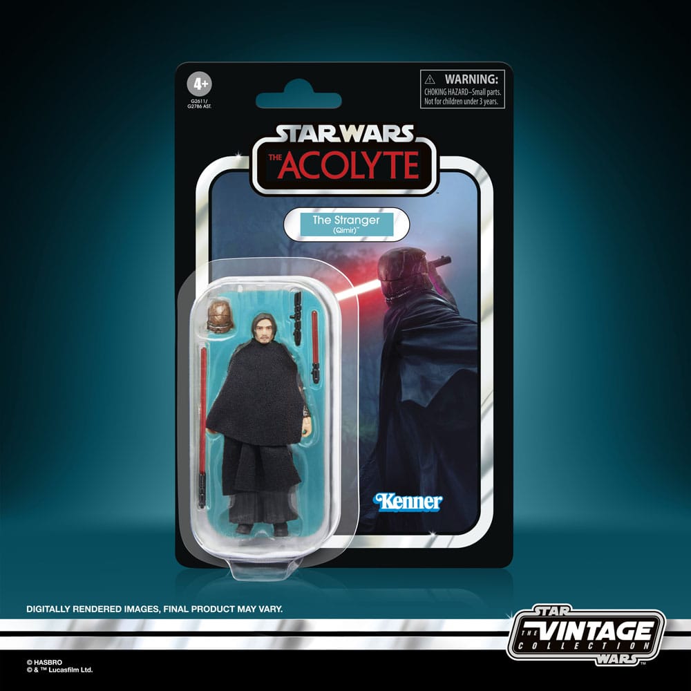 Star Wars: The Acolyte Vintage Collection Action Figure The Stranger (Qimir) 10 cm - MangaShop.ro
