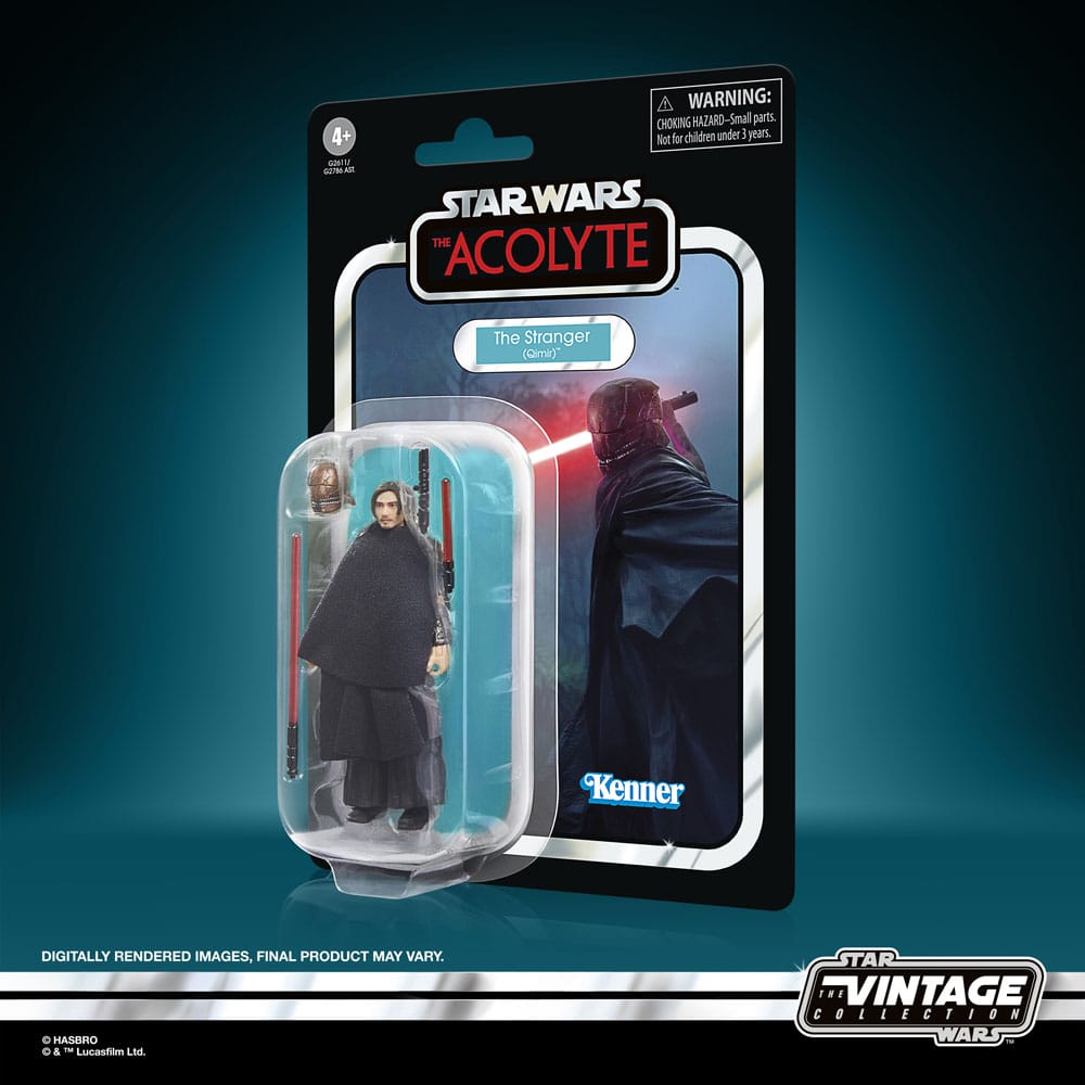 Star Wars: The Acolyte Vintage Collection Action Figure The Stranger (Qimir) 10 cm - MangaShop.ro