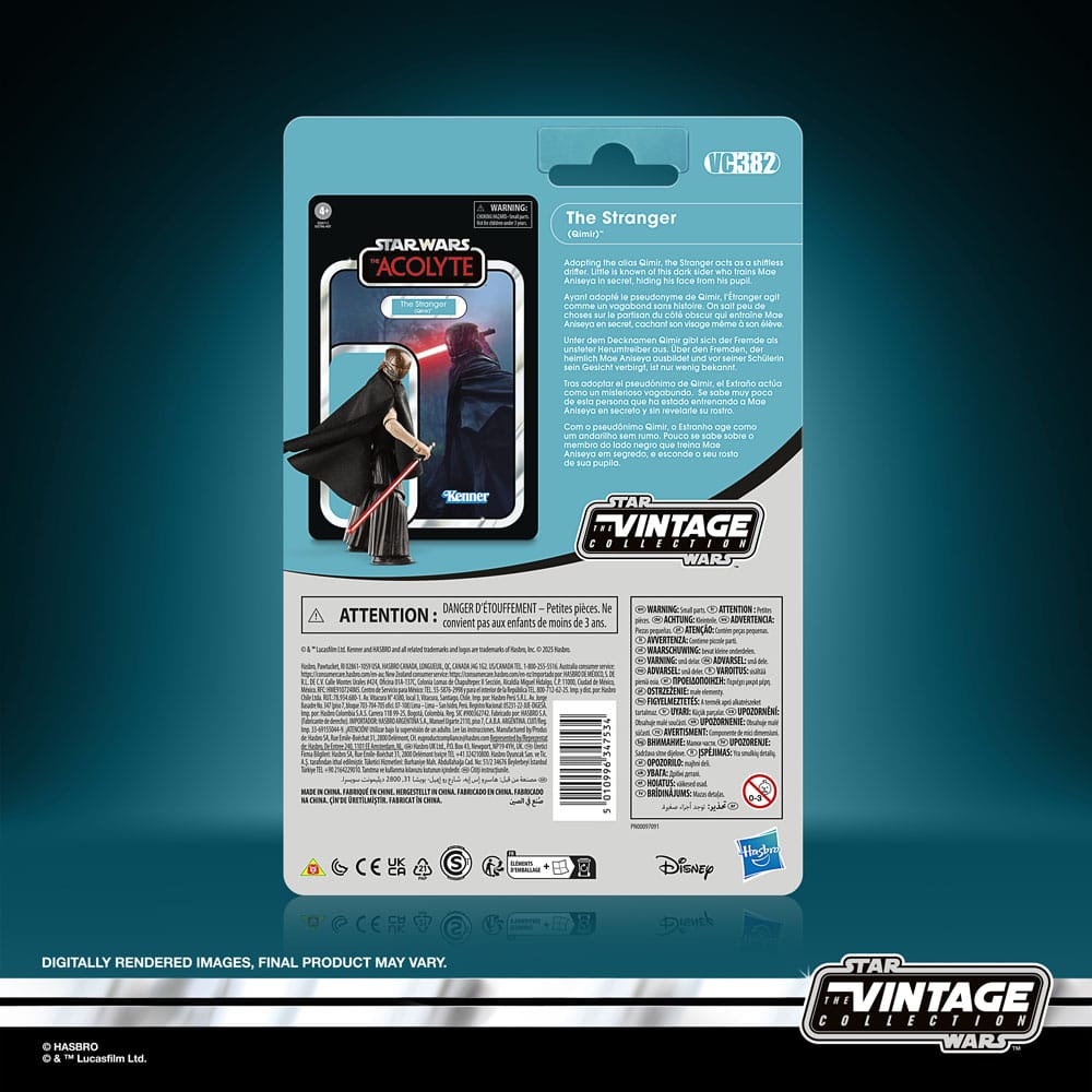 Star Wars: The Acolyte Vintage Collection Action Figure The Stranger (Qimir) 10 cm - MangaShop.ro