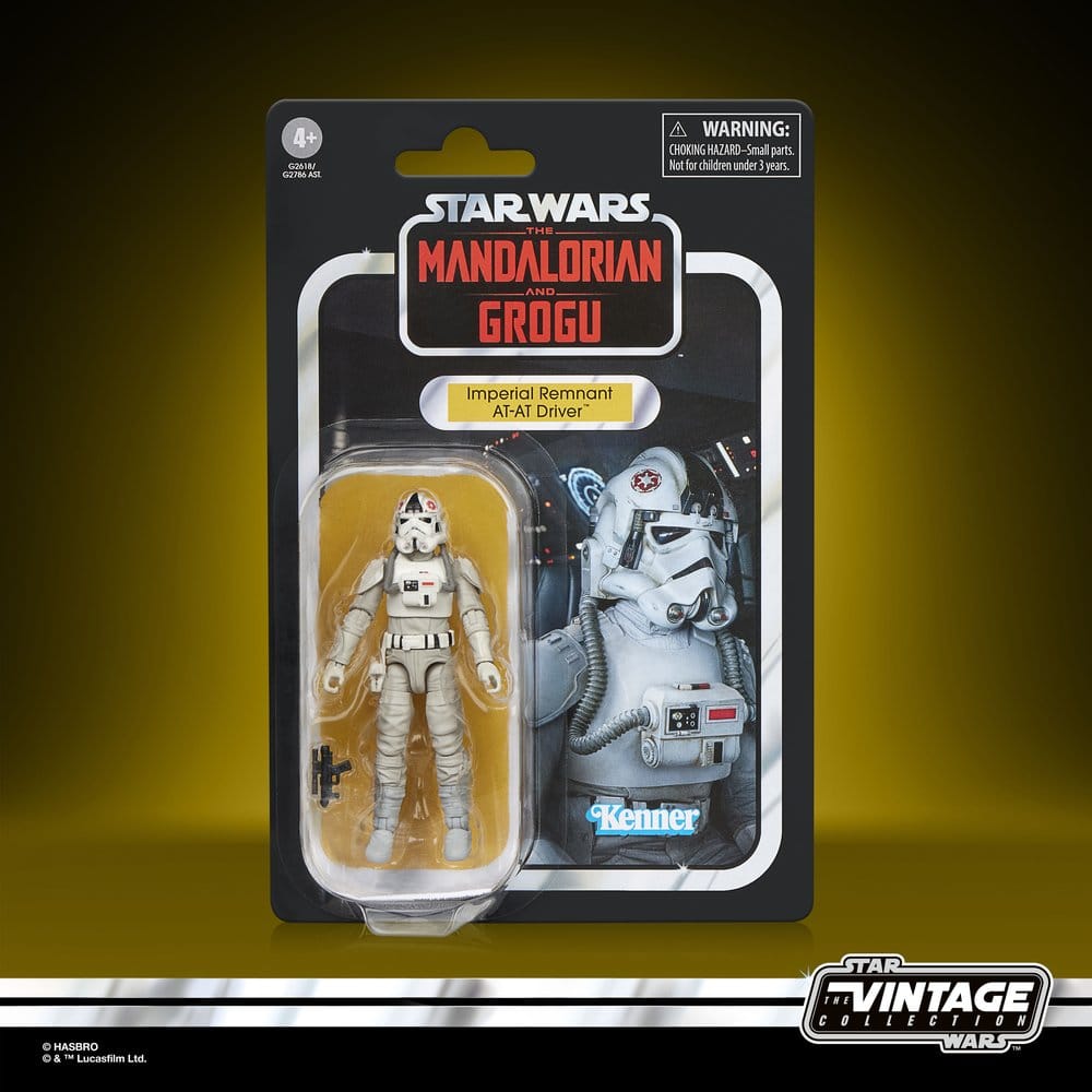 Star Wars: The Mandalorian & Grogu Vintage Collection Action Figure Imperial Remnant AT-AT Driver 10 cm - MangaShop.ro