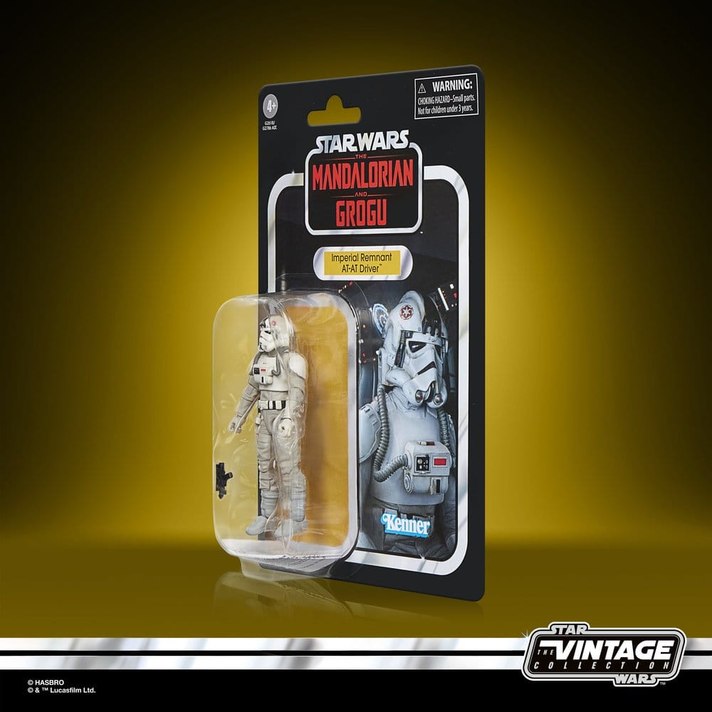 Star Wars: The Mandalorian & Grogu Vintage Collection Action Figure Imperial Remnant AT-AT Driver 10 cm - MangaShop.ro