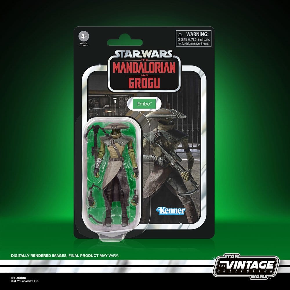Star Wars: The Mandalorian and Grogu Vintage Collection Action Figure Embo 10 cm - MangaShop.ro