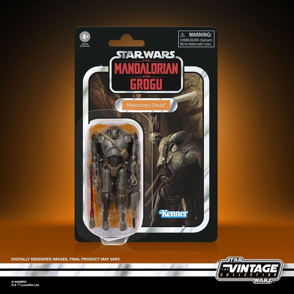 Star Wars: The Mandalorian and Grogu Vintage Collection Action Figure Mercenary Droid 10 cm - MangaShop.ro