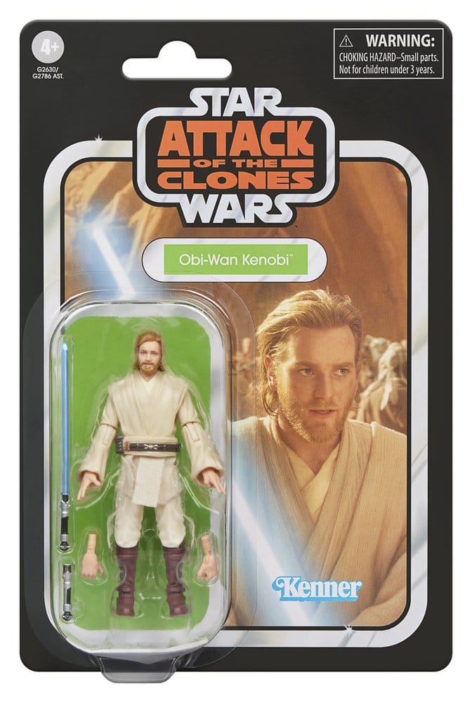 Star Wars Episode II Vintage Collection Action Figure Obi-Wan Kenobi 10 cm - MangaShop.ro