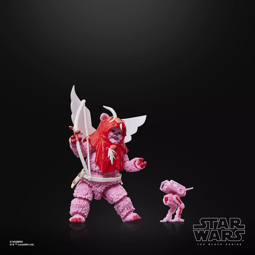 Star Wars Black Series Action Figure Ewok (Valentine’s Day Edition) 15 cm - MangaShop.ro