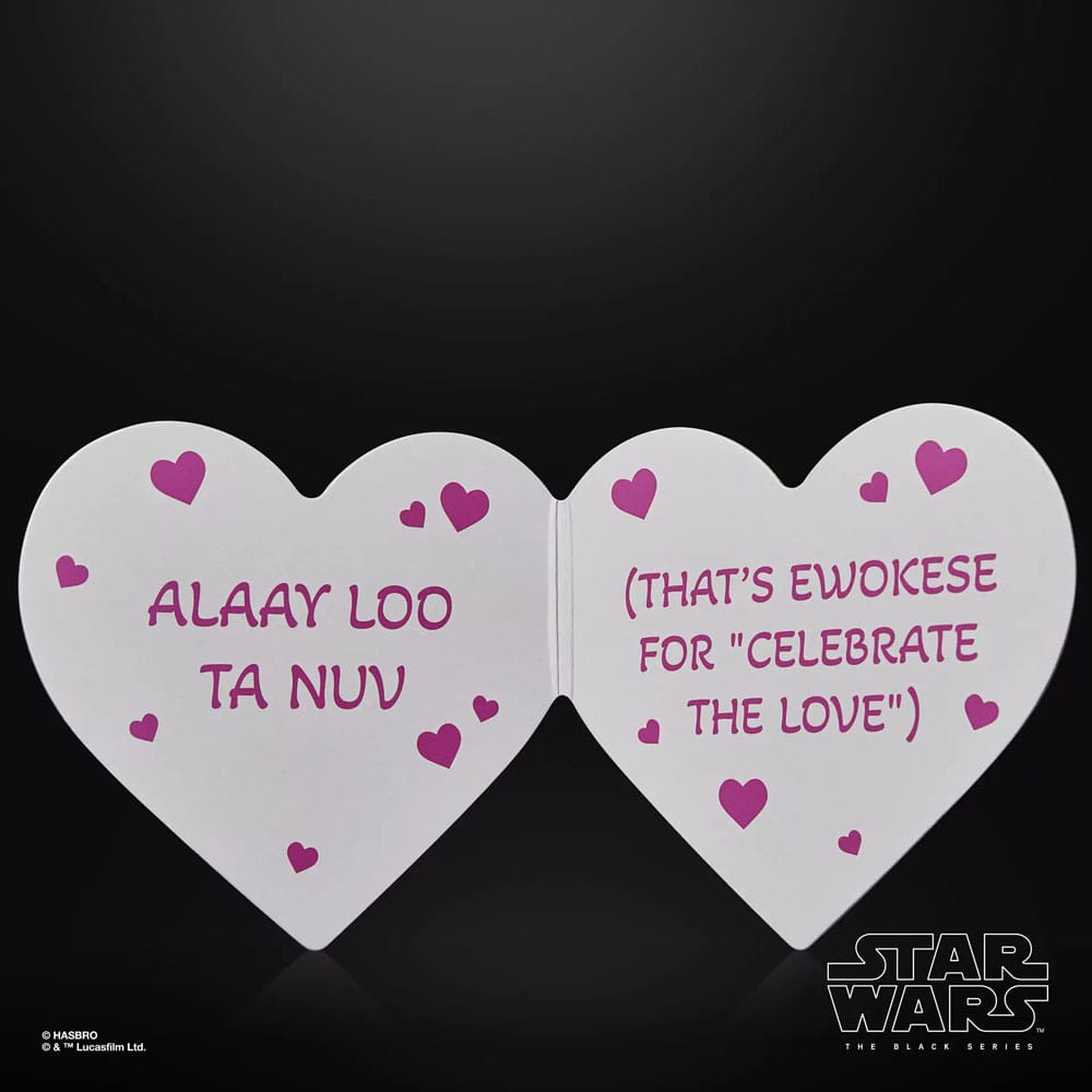 Star Wars Black Series Action Figure Ewok (Valentine’s Day Edition) 15 cm - MangaShop.ro